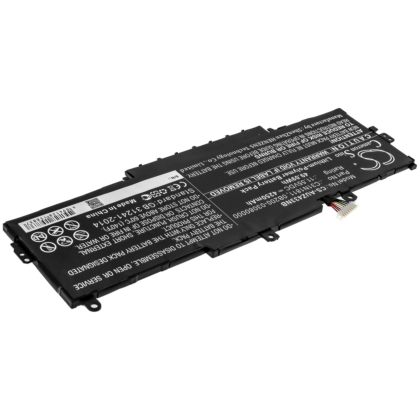 Replacement Battery for Asus ZenBook 14 UX433FN-BP8201T – Notebook, Laptop – 4250mAh / 11.55V - image 2
