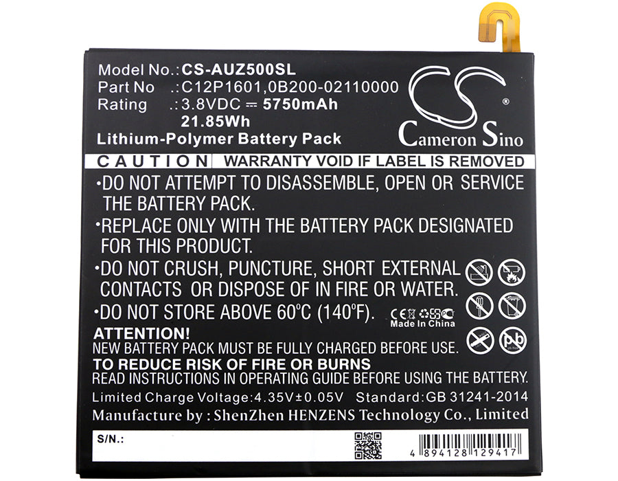 Replacement Battery for Asus ZenPad 3S 10 – Tablet – 5750mAh / 3.8V - image 3