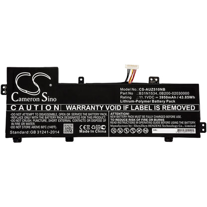 Replacement Battery for Asus Zenbook UX510UW – Notebook, Laptop – 3950mAh / 11.1V - image 3