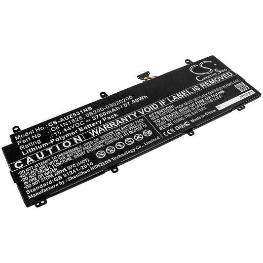 Replacement Battery for Asus Zephyrus S GX531GV – Notebook, Laptop – 3750mAh / 15.44V