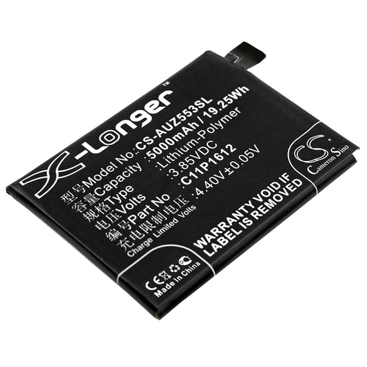 Replacement Battery for Asus ZenFone 3 Zoom – Mobile, SmartPhone – 5000mAh / 3.85V