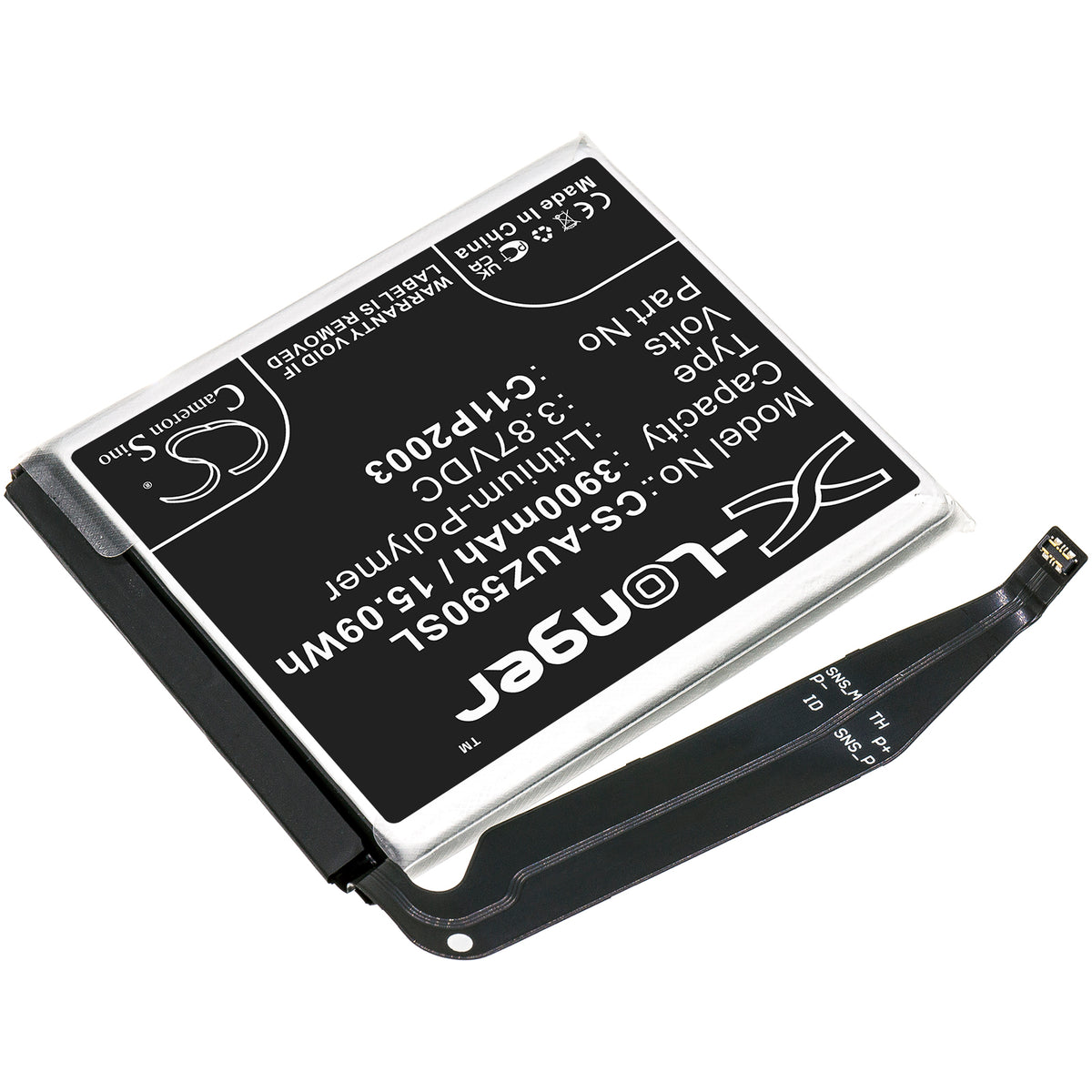 Replacement Battery for Asus ZenFone 8 – Mobile, SmartPhone – 3900mAh / 3.87V