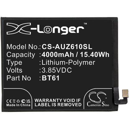 Replacement Battery for Acer Liquid Z6 Plus – Mobile, SmartPhone – 4000mAh / 3.85V