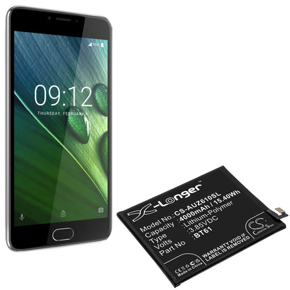 Replacement Battery for Acer Liquid Z6 Plus – Mobile, SmartPhone – 4000mAh / 3.85V