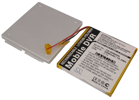 Replacement Battery for Archos AV605 120GB – Media Player – 5200mAh / 3.7V