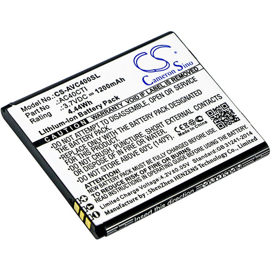 Replacement Battery for Archos 40C Titanium – Mobile, SmartPhone – 1200mAh / 3.7V