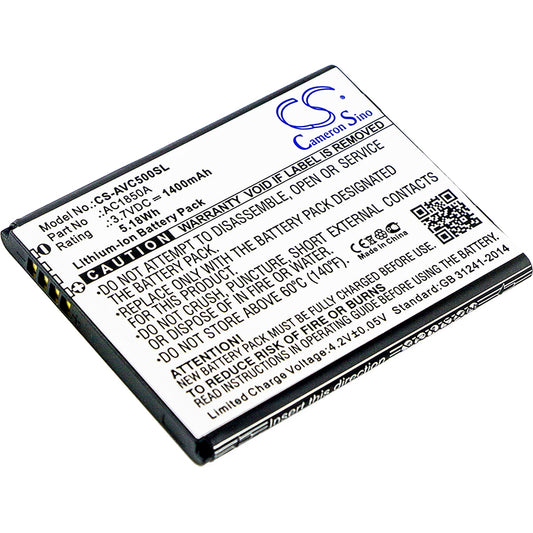 Replacement Battery for Archos 50c Neon – Mobile, SmartPhone – 1400mAh / 3.7V