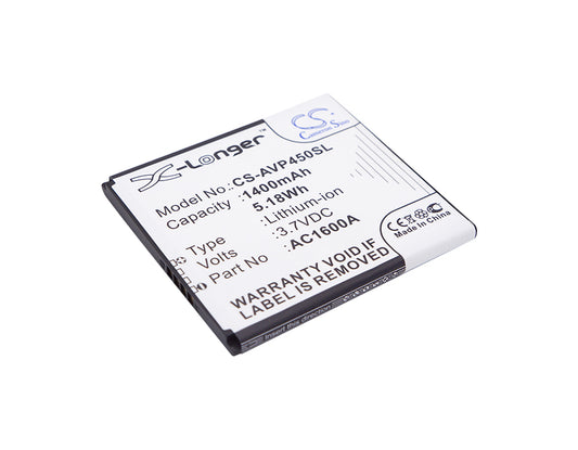 Replacement Battery for Archos 45 Platinum – Mobile, SmartPhone – 1400mAh / 3.7V