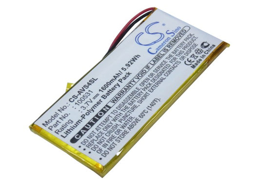 Replacement Battery for Archos 43 Vision – Media Player – 1600mAh / 3.7V