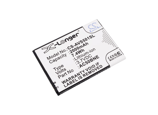 Replacement Battery for Archos Neon 50b – Mobile, SmartPhone – 2000mAh / 3.7V