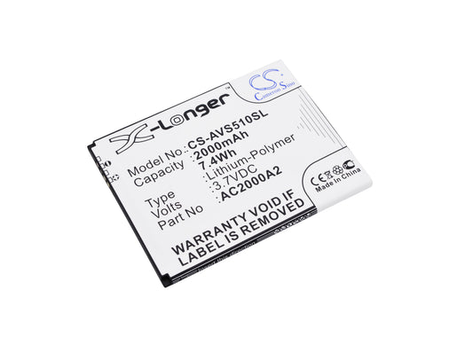 Replacement Battery for Archos 50c Oxygen – Mobile, SmartPhone – 2000mAh / 3.7V
