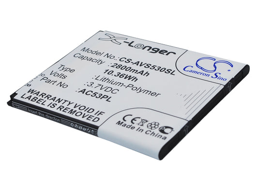 Replacement Battery for Archos 53 Platinum – Mobile, SmartPhone – 2800mAh / 3.7V