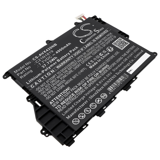 Replacement Battery for Asus A420UA – Notebook, Laptop – 4900mAh / 7.7V