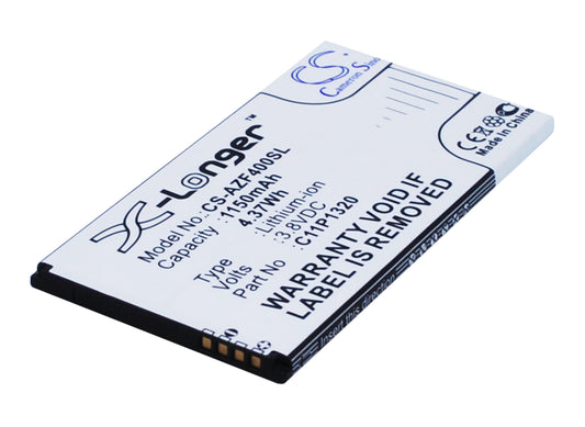Replacement Battery for Asus ZenFone 4 – Mobile, SmartPhone – 1150mAh / 3.8V