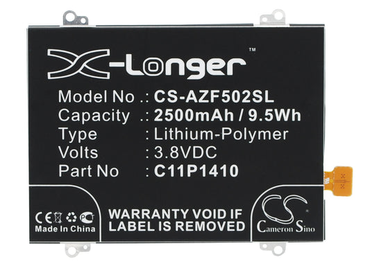 Replacement Battery for Asus ZenFone 5 A502CG – Mobile, SmartPhone – 2500mAh / 3.8V