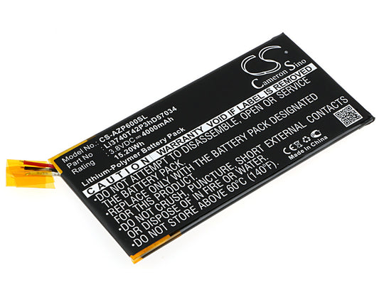 Replacement Battery for Amazing P6 – Mobile, SmartPhone – 4000mAh / 3.8V