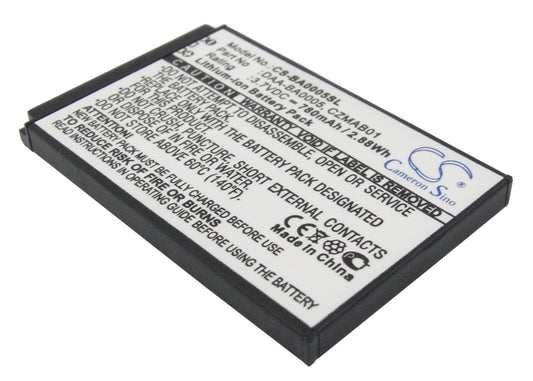 Replacement Battery for Creative Zen Micro – Media Player – 780mAh / 3.7V