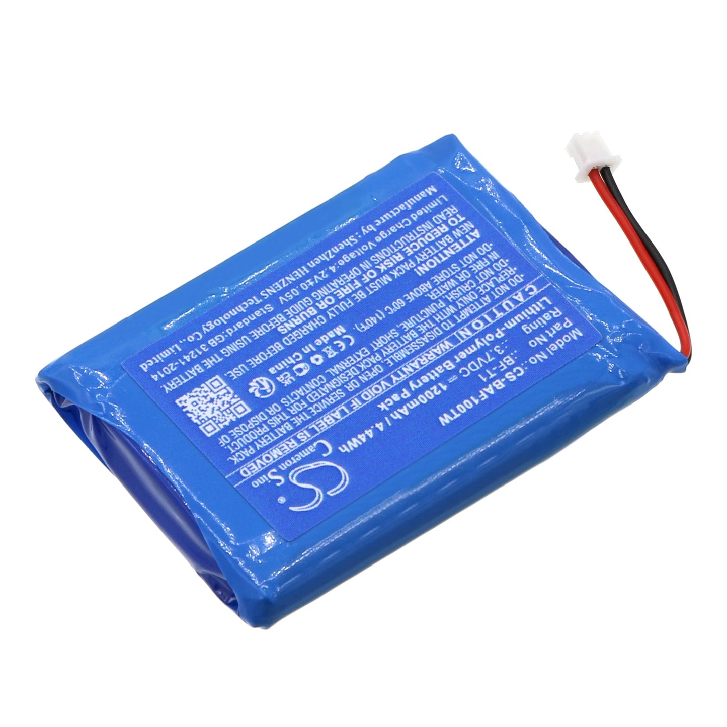 Replacement Battery for Baofeng  BF-T1 – Two-Way Radio – 1200mAh / 4.44Wh / 3.7V