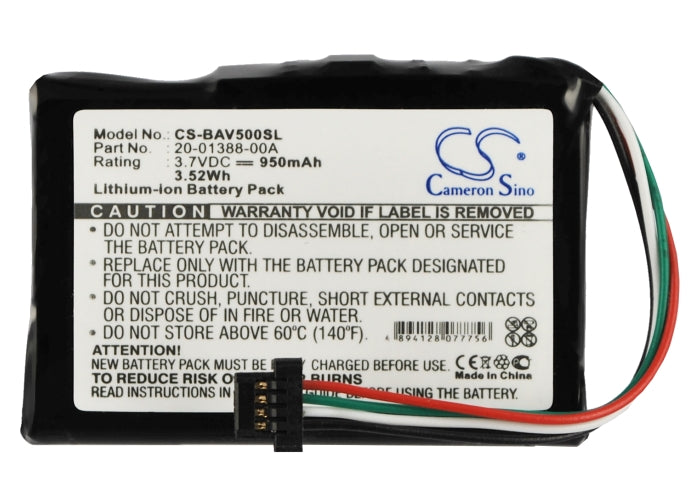 Replacement Battery for Bushnell NAV500 – GPS, Navigator – 950mAh / 3.7V - image 5