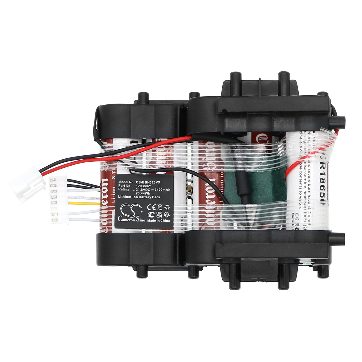 Replacement Battery for Bosch 323204 23/01 – Vacuum – 3400mAh / 21.6V