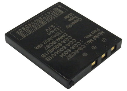 Replacement Battery for Panasonic  DMC-FX2B – Camera – 710mAh / 3.7V