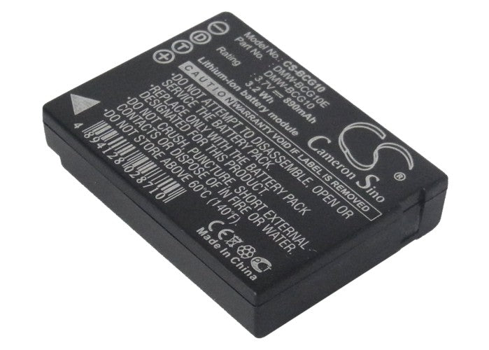 Replacement Battery for Panasonic  Lumix DMC-3D1 – Camera – 890mAh/3.29Wh / 3.7V