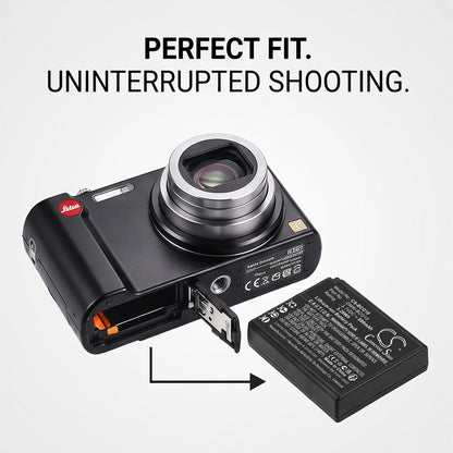 Replacement Battery for Panasonic | Leica Lumix DMC-TZ6 – Camera – 890mAh / 3.7V