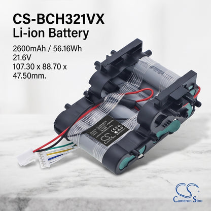 Replacement Battery for Bosch 323204 23/01 – Vacuum – 2600mAh / 21.6V