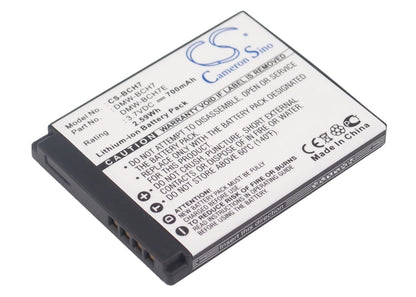 Replacement Battery for Panasonic Lumix DMC-FP1 – Camera – 690mAh / 3.7V - image 1