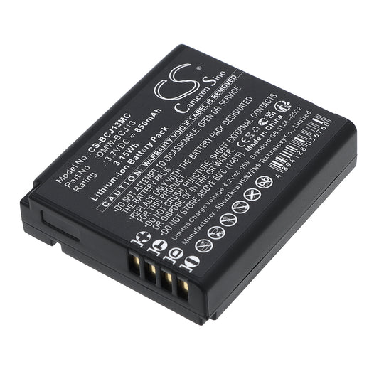 Replacement Battery for Panasonic | Leica Lumix DMC-LX5 – Camera – 850mAh / 3.7V