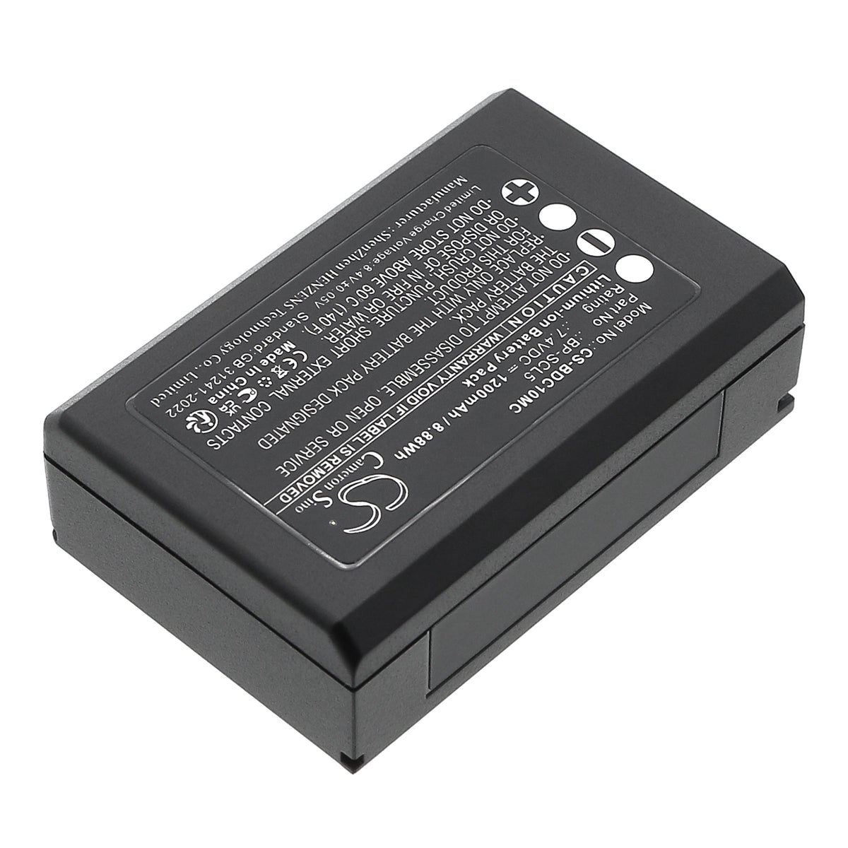 Replacement Battery for Leica M10 – Camera – 1200mAh / 7.4V