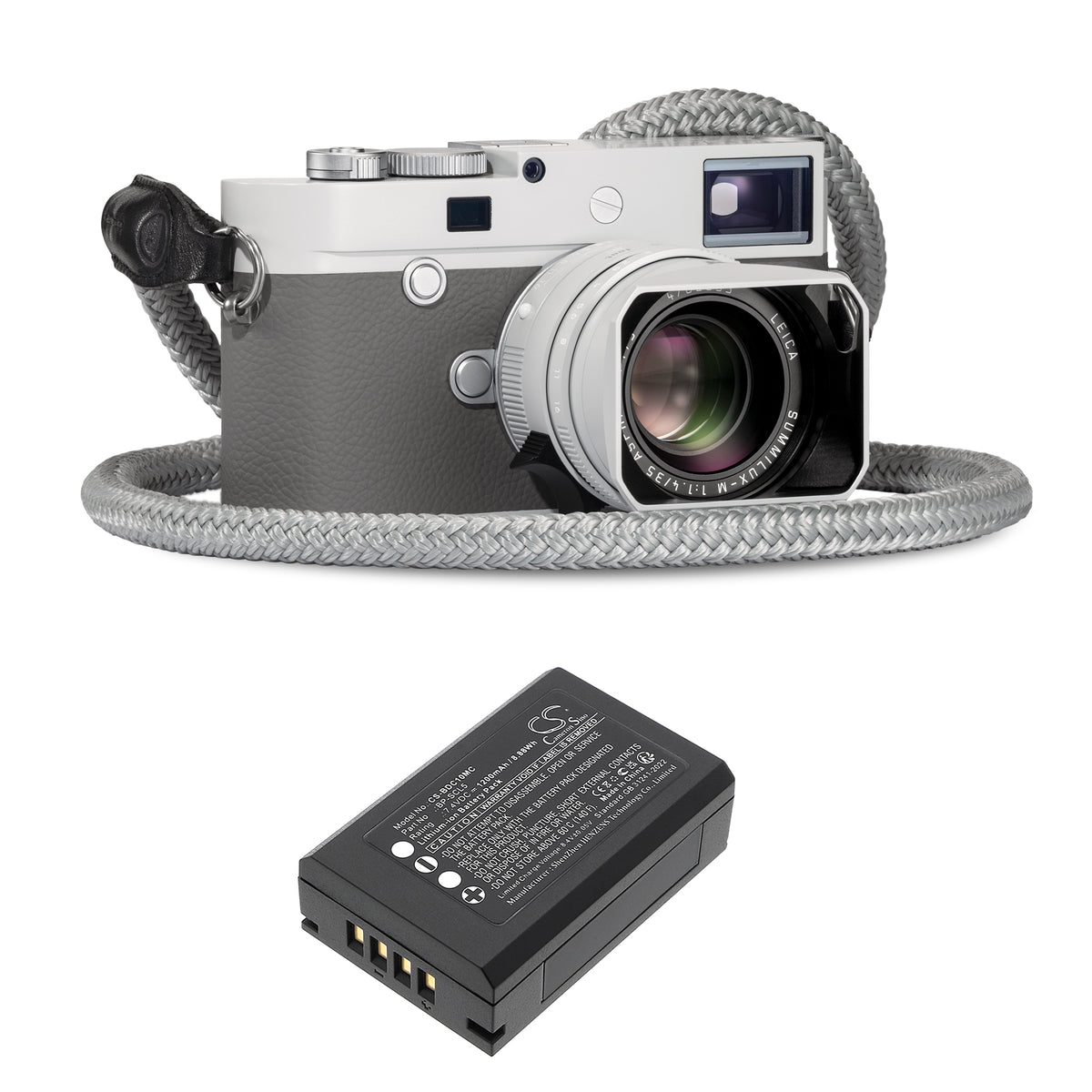 Replacement Battery for Leica M10 – Camera – 1200mAh / 7.4V