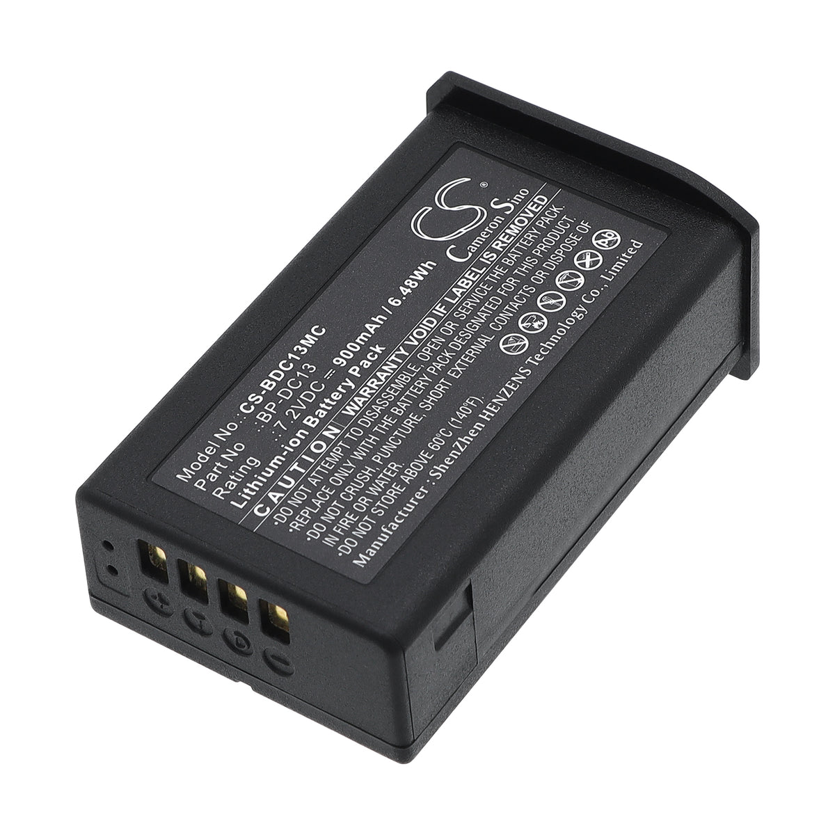 Replacement Battery for Leica T – Camera – 900mAh / 7.2V
