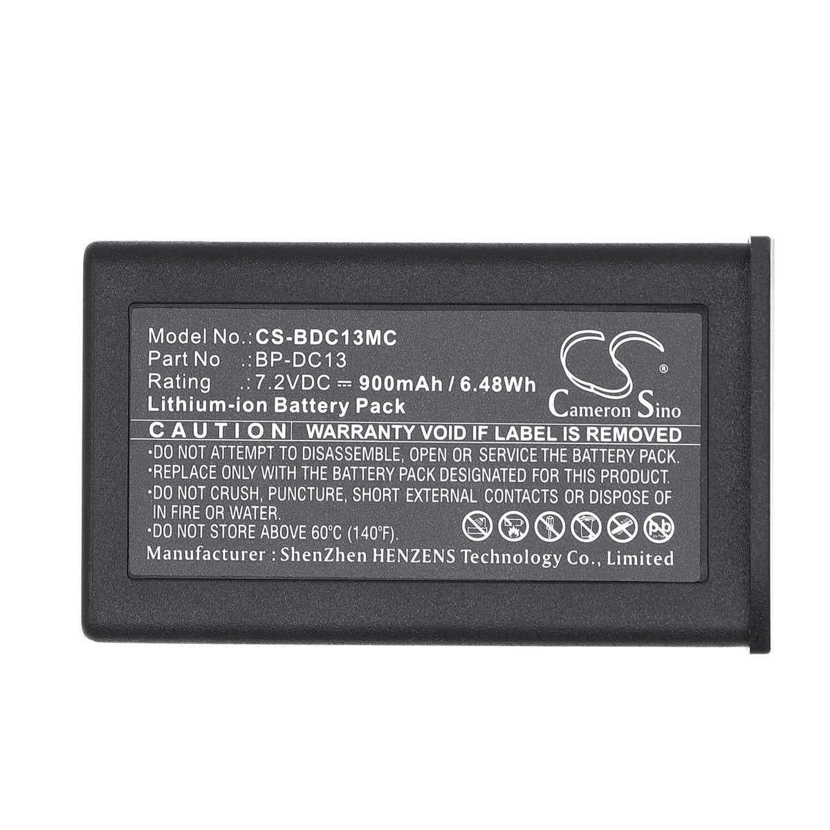 Replacement Battery for Leica T – Camera – 900mAh / 7.2V