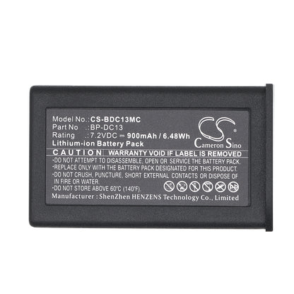 Replacement Battery for Leica T – Camera – 900mAh / 7.2V