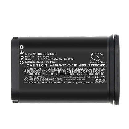 Replacement Battery for Leica Q2 – Camera – 2600mAh / 7.2V