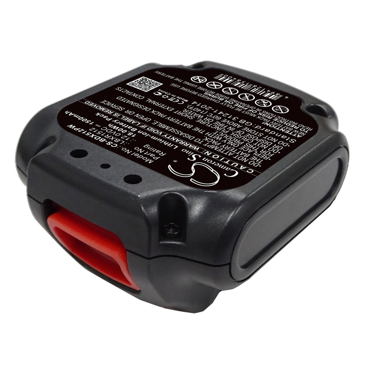 Replacement Battery for Black & Decker BDCDD12 – Power Tool – 1500mAh / 12V