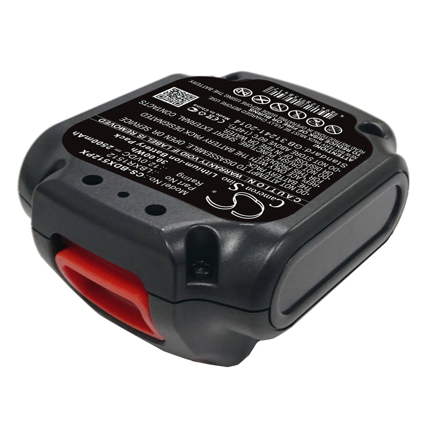 Replacement Battery for Black & Decker  BDCD112 – Power Tools – 2500mAh / 30.00Wh / 12.0V