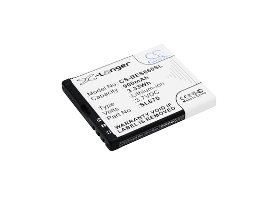 Replacement Battery for Bea-fon | MyPhone SL660 – Mobile, SmartPhone – 900mAh / 3.7V