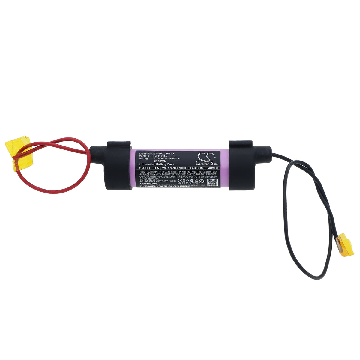 Replacement Battery for Bosch 06008B7000 – Vacuum – 3400mAh / 3.7V