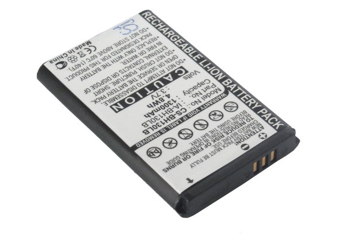 Replacement Battery for Samsung  
HMX-U20 – Camera – 1300mAh/4.8Wh / 3.7V
