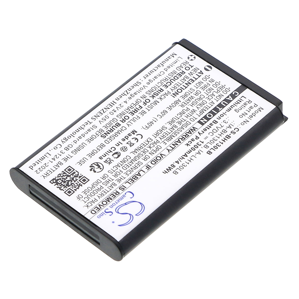 Replacement Battery for Samsung SMX-C14 – Camera – 1300mAh / 3.7V