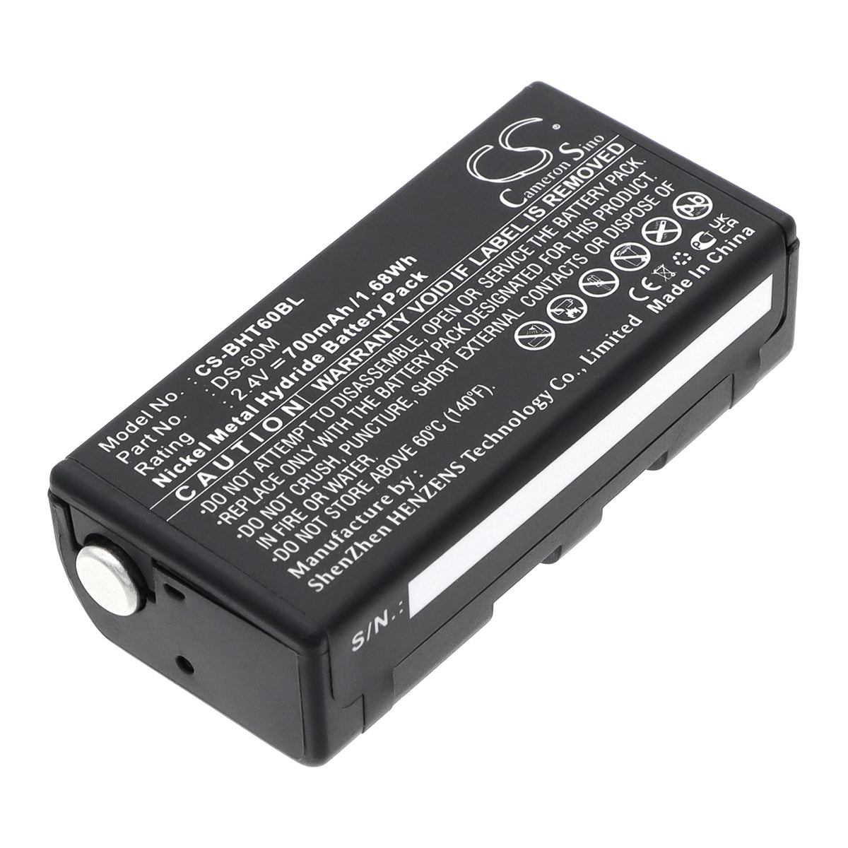 Replacement Battery for Denso BHT-6000 – Barcode Scanner – 700mAh / 2.4V
