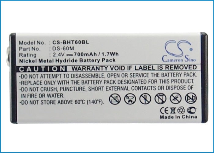 Replacement Battery for Denso  B-60N – Barcode Scanner – 700mAh / 2.4V