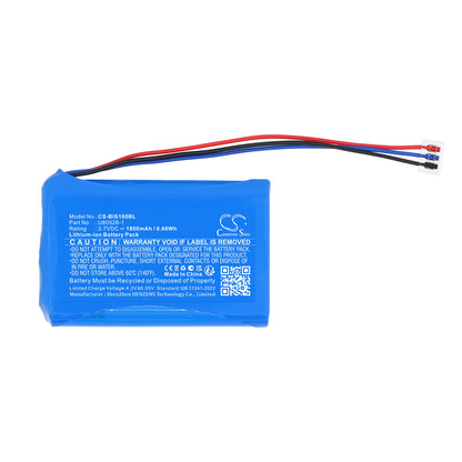 Replacement Battery for Tyro Indus 1S Wireless E-stop – Crane Remote Control – 1800mAh / 3.7V