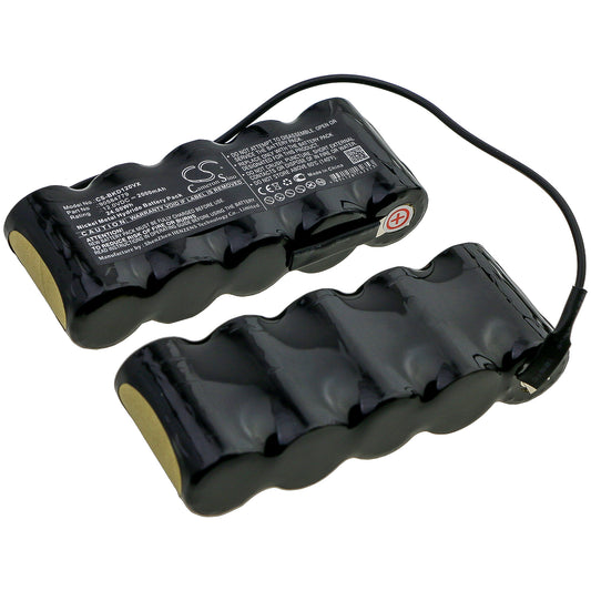 Replacement Battery for Black&Decker Z-PD1200 – Vacuum – 2000mAh / 12V