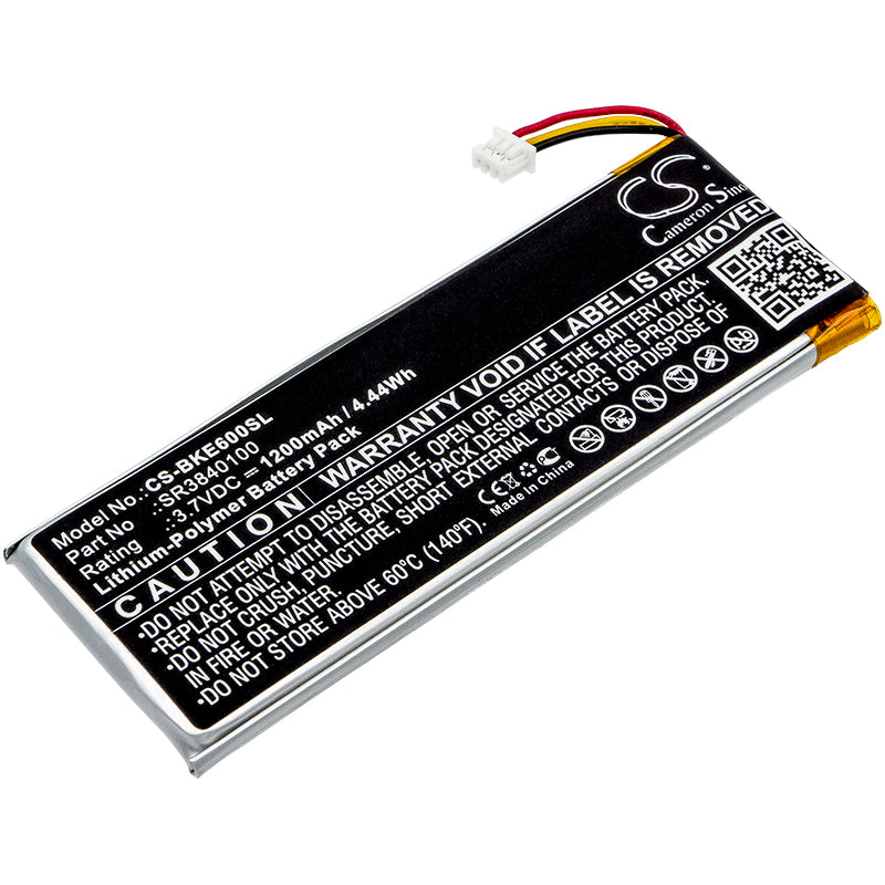 Replacement Battery for Becker Active 6 – GPS, Navigator – 1200mAh / 3.7V - image 1