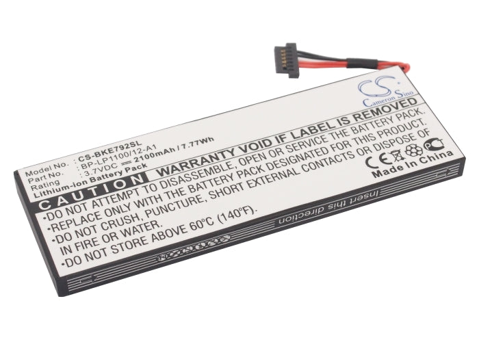 Replacement Battery for Becker  BE7928 – GPS, Navigator – 2100mAh/7.77Wh / 3.7V