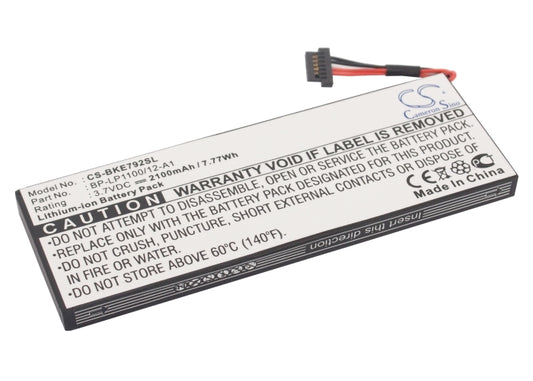 Replacement Battery for Becker Traffic Assist 7928 – GPS, Navigator – 2100mAh / 3.7V