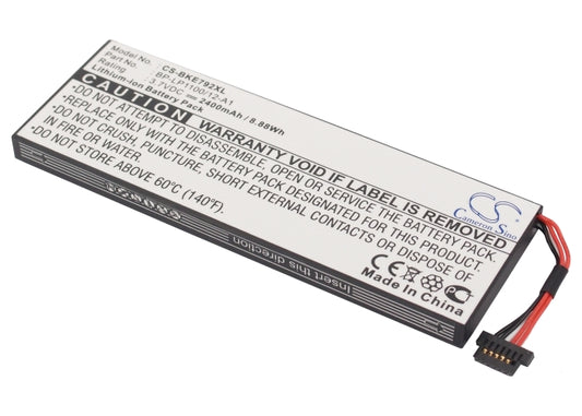 Replacement Battery for Becker Traffic Assist 7928 – GPS, Navigator – 2400mAh / 3.7V